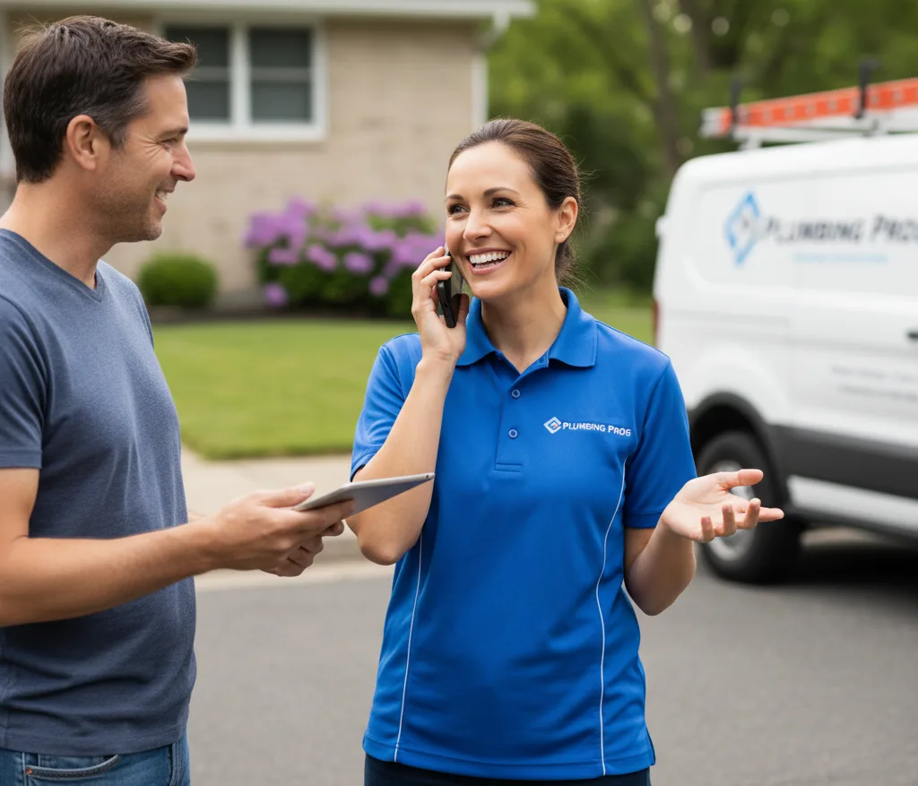 Grant Plumbing customer support in Cushing